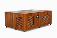 Cedar Cold Plunge Engineered for Daily Recovery, 304 Stainless Basin, 1.5 HP Chiller, UV-C Filtration